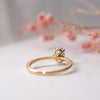The Penelope Ring | Oval Lab Diamond Slim Engagement Solitaire