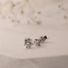 The Rexana Earrings | 1.50ct D VVS2 Lab Diamond 18k White Gold Solitaire