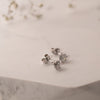 The Rexana Earrings | 1.50ct D VVS2 Lab Diamond 18k White Gold Solitaire