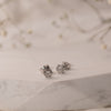 The Rexana Earrings | 1.50ct D VVS2 Lab Diamond 18k White Gold Solitaire