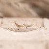The Selene Earrings | 9k Yellow Gold Crescent Moon Pave Lab Diamond Studs
