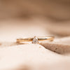The Sia Ring | Trillion Lab Grown Diamond Minimalist Solitaire