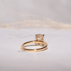 The Sira Ring | Elongated Cushion Lab Diamond Engagement Solitaire