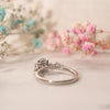The Sophie Ring | Round Lab Diamond Accented Engagement