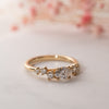 The Sophie Ring | Oval Lab Diamond Accented Engagement East-West Set