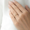 The Steren Ring | VS1 D-E Lab Diamonds. 100% Recycled 9k Gold Tiara Stacking