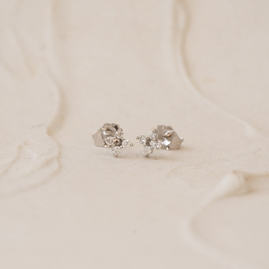 The Tamsin | Star 0.12ct Diamond Studs