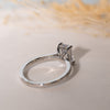 The Tatiana Ring | Emerald Cut Lab Diamond Shoulder Set Engagement