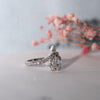 The Toya Ring | Pear Lab Diamond Accented Pavé Statement Engagement