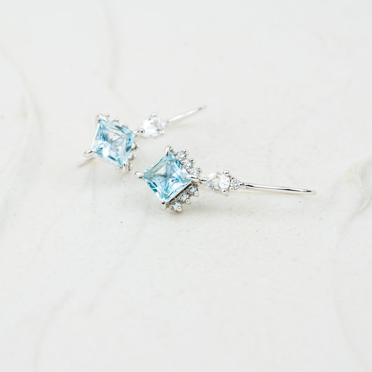 The Veryan Earrings | 9k Gold Drop