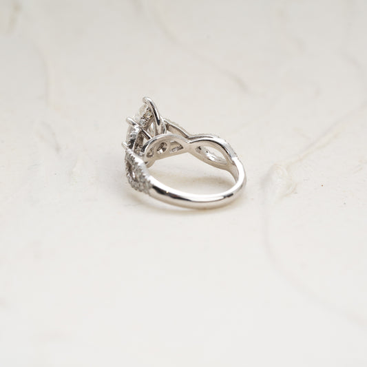 The Zelmera | 2.35ct D-E VVS1 Marquise Cut One-of-a-Kind Engagement Ring