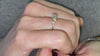 The Sophie Ring | Oval Lab Diamond Accented Engagement East-West Set
