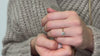 The Evangeline Ring | Round Lab Diamond Vintage Engagement Solitaire