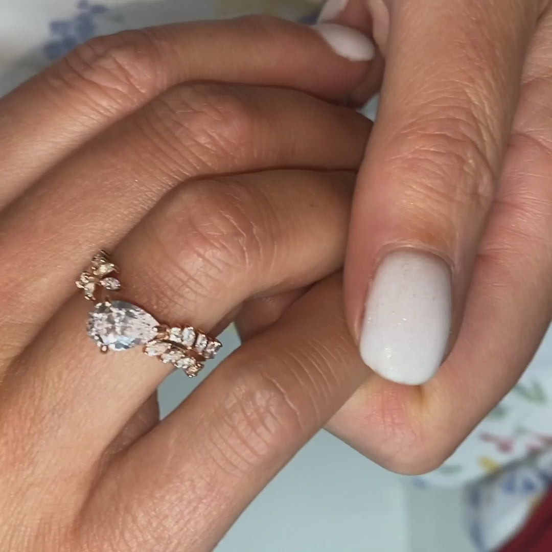 Close up of Jaima Accented Leaf Video