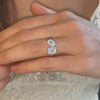 The Oriana Ring | Oval & Emerald Cut Lab Diamond Toi Et Moi Engagement