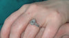The Eesha Ring  | Oval Lab Diamond Accented Trellis Engagement