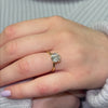 The Cyra Ring | Round Lab Diamond Tiffany Engagement Solitaire