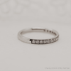 The Charity Ring | Lab Diamond Grain Set Classic Wedding
