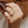 The Charity Ring | Lab Diamond Grain Set Classic Wedding