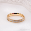 The Charity Ring | Lab Diamond Grain Set Classic Wedding