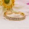 The Charity Ring | Lab Diamond Grain Set Classic Wedding