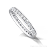 The Charity Ring | Lab Diamond Grain Set Classic Wedding