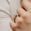 The Alexa Ring | 1.0ct D-E VVS1 Tiffany Engagement Shoulder Set 950 Platinum