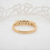 The Amabel Ring | 1.25ct D-E VVS Five Stone 18k Fairtrade Yellow Gold