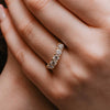 The Amabel Ring | 1.25ct D-E VVS Five Stone 18k Fairtrade Yellow Gold