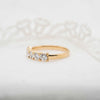 The Amabel Ring | 1.25ct D-E VVS Five Stone 18k Fairtrade Yellow Gold