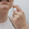 The Felicia Ring | 1.84ct D VS2 Lab Diamond Graduated Trilogy Fairtrade Gold