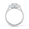 The Felicia Ring | 1.84ct D VS2 Lab Diamond Graduated Trilogy Fairtrade Gold