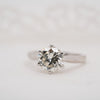 The Harriet Ring | 2.01ct D-E VVS1 Tiffany Solitaire 950 Platinum