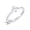 The Kerry Ring | Lab Diamond Compass Set Engagement
