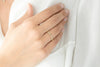 The Bryher Ring | VS1 D-E Lab Diamonds. 100% Recycled 9k Gold Stacking