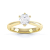 The Marabelle Ring | Round Lab Diamond Six Claw Engagement Solitaire